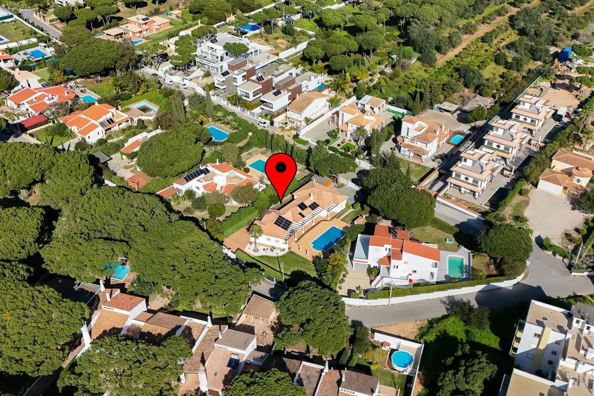 Exclusive Villa Toulouse With Pool In Falesia Algarve Albufeira Exteriör bild
