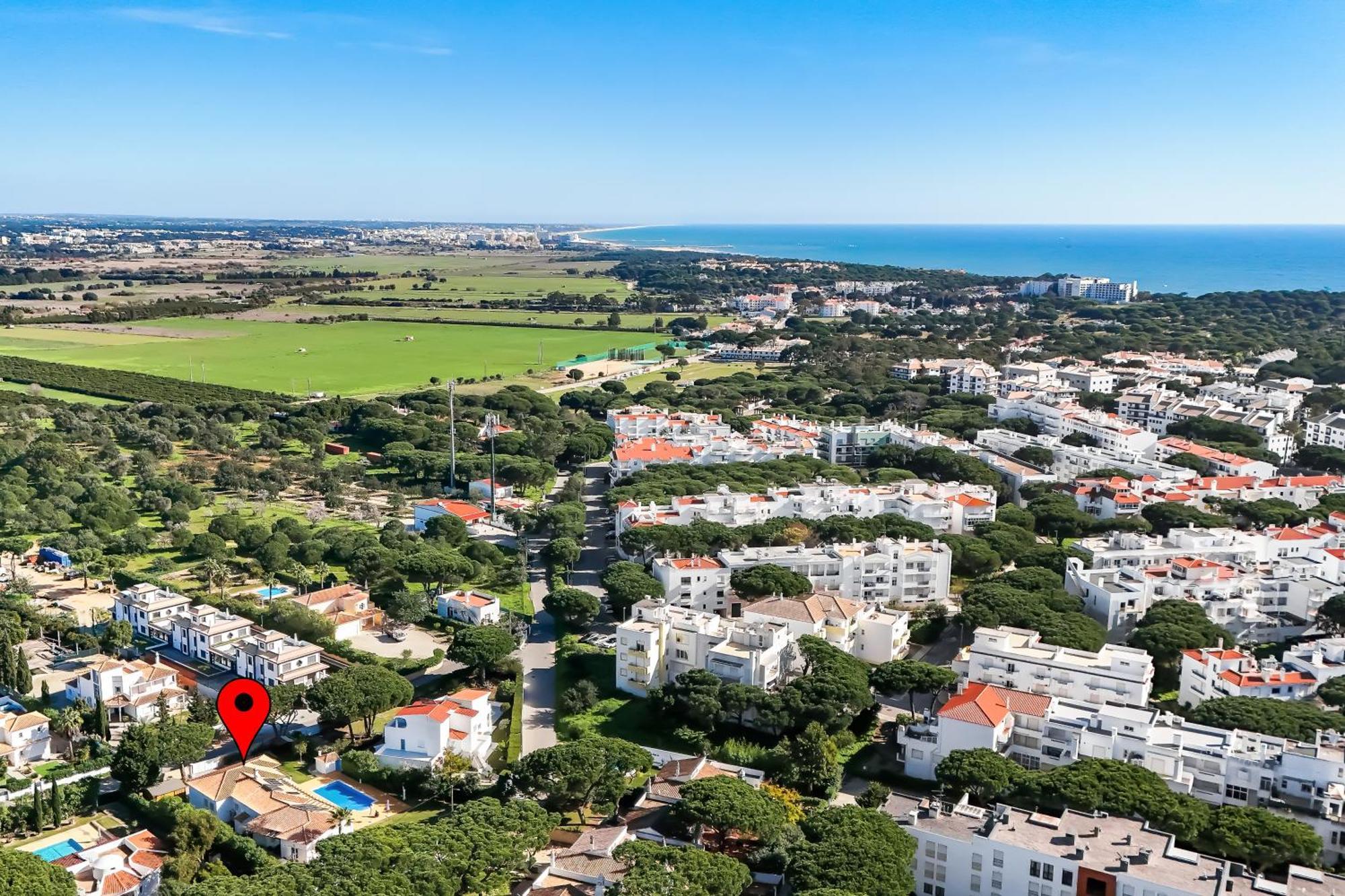 Exclusive Villa Toulouse With Pool In Falesia Algarve Albufeira Exteriör bild