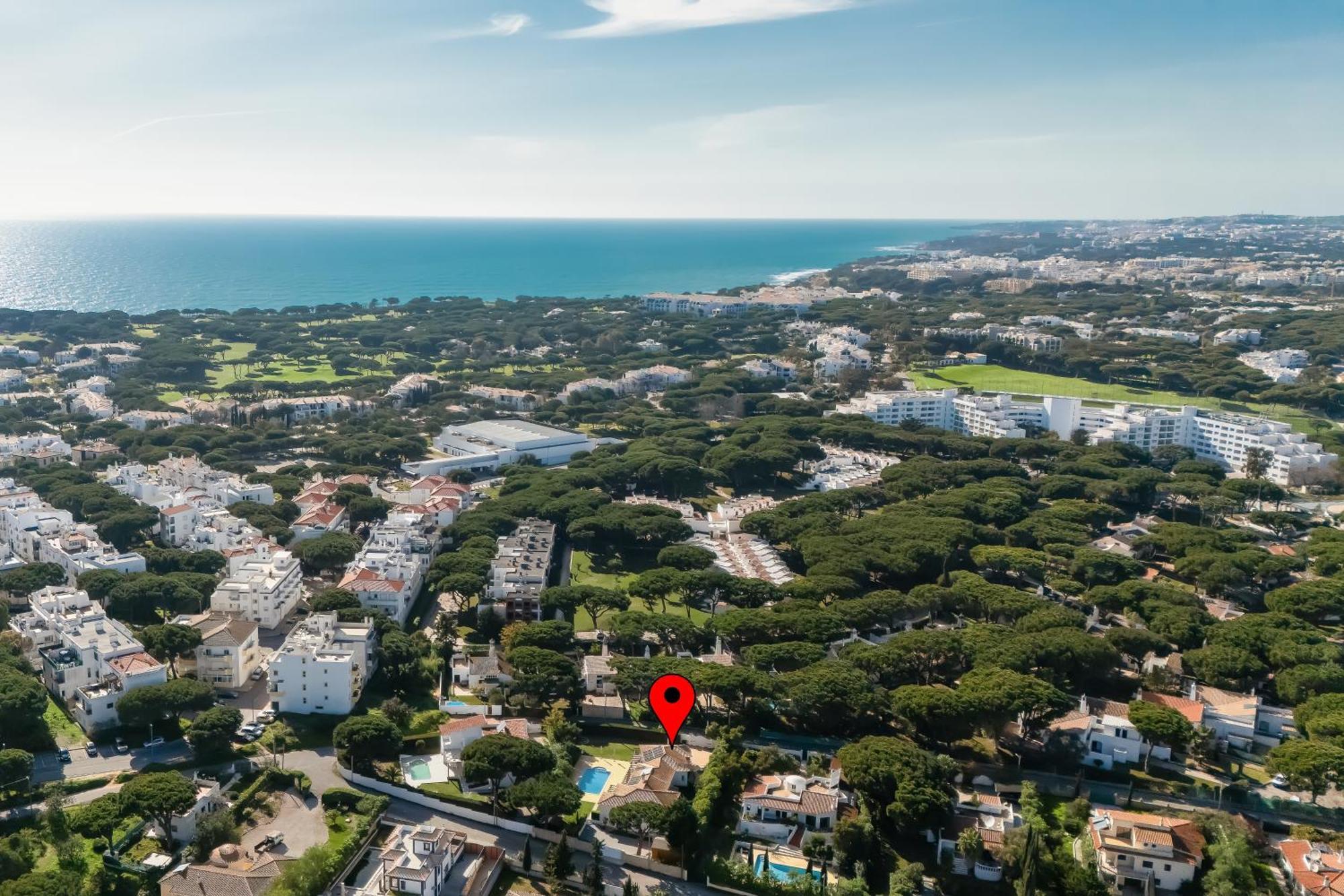Exclusive Villa Toulouse With Pool In Falesia Algarve Albufeira Exteriör bild