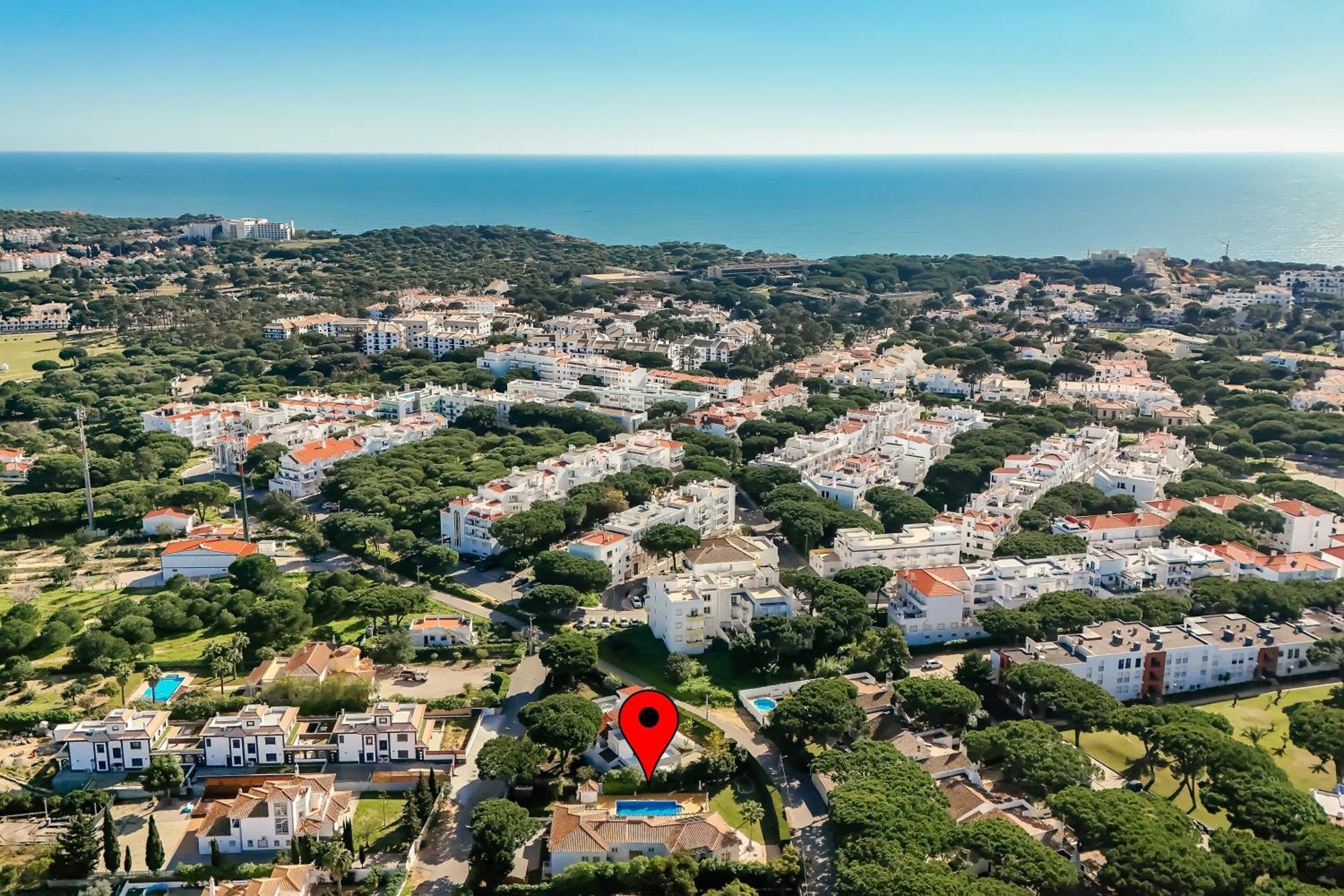 Exclusive Villa Toulouse With Pool In Falesia Algarve Albufeira Exteriör bild